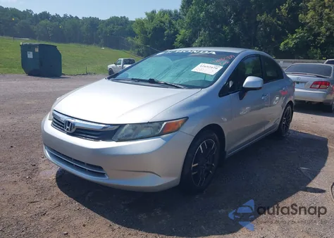 2012 Honda Civic Lx z USA, uszkodzony, nr VIN 19XFB2F59CE025140